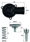 BEHR-T TI22087D - Termostat - Vw Golf5-golf6-jetta-passat