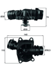 BEHR-T TI23388 - Termostat - Bmw E38-e39-e46-x5 E53 Land Rover Range Rover Iii