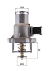 BEHR-T TM55105 - Termostat - Opel Astra G Astra H Vectra C Insignia A Meriva A