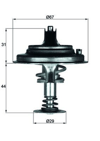 BEHR-T TX2680D - Termostat - Mercedes A1162000315 A0042033975