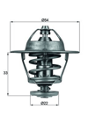 BEHR-T TX5385D - Termostat - Opel Corsa B-c Vectra A