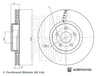 BLUE PRINT ADBP430166 - Fren Diski Ön - Ford Connect