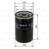 BOSCH 0451203201 - Yag Filtresi - Fiat Ducato/boxer/master
