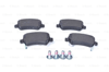 BOSCH 0986424646 - Fren Balatasi Arka - Opel Astra H Combo C Meriva A / Ceed 13-