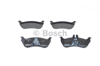 BOSCH 0986424708 - Fren Balatasi Arka - Mercedes 163