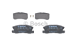 BOSCH 0986424717 - Fren Balatasi Arka - Japon Pajero (v7) : Asx (ga) 10-12 : Outlander (cw) 07-12