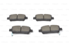 BOSCH 0986424803 - Fren Balatasi Ön - Japon Yaris (p1) (+abs) : Verso (e12) 1.6 02-03 : Prius (w2) 03-09