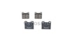 BOSCH 0986466302 - Fren Balatasi Arka - Mercedes 123-115-126