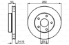 BOSCH 0986478195 - Fren Diski Ön - Ford Granada/scorpio