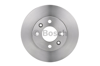 BOSCH 0986478276 - Fren Diski Ön - Renault Clio/kango/megan/thalia