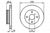 BOSCH 0986478385 - Fren Diski - Japon 