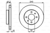 BOSCH 0986478533 - Fren Diski Ön - Japon Sunny (b13, N14)