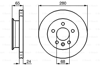 BOSCH 0986478548 - Fren Diski Ön - Vw T4