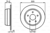 BOSCH 0986478771 - Fren Diski Arka - Fiat Jeep Grand Cherokrr Ii