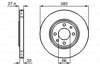 BOSCH 0986478834 - Fren Diski Ön - Psa 405