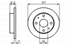 BOSCH 0986479119 - Fren Diski Ön - Japon Cuore (l25)
