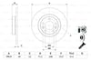BOSCH 0986479130 - Fren Diski - Psa 508