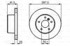 BOSCH 0986479146 - Fren Diski Ön - Bmw Land Rover Discovery Ii
