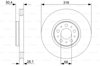 BOSCH 0986479322 - Fren Diski Ön - Volvo Volvo S60/v70/xc90