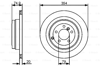 BOSCH 0986479479 - Fren Diski Arka - Bmw Land Rover Range Rover Iii