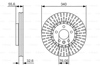 BOSCH 0986479546 - Fren Diski Ön - Vw T5-t6
