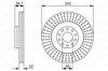 BOSCH 0986479589 - Fren Diski Ön - Vw A8