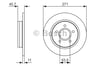 BOSCH 0986479763 - Fren Diski Arka - Ford Focus/c-max