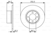 BOSCH 0986479988 - Fren Diski - Fiat 