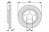 BOSCH 0986479A28 - Fren Diski Ön - Japon Juke (f15)