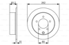BOSCH 0986479A41 - Fren Diski Arka - Japon Lancer (cy)
