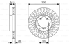 BOSCH 0986479B11 - Fren Diski Ön - Ford Transit V-347
