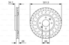BOSCH 0986479D36 - Fren Diski Ön - Psa 207/307