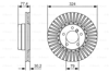 BOSCH 0986479D39 - Fren Diski - Bmw 