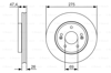 BOSCH 0986479R26 - Fren Diski Ön - Kore Elantra