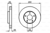 BOSCH 0986479R90 - Fren Diski Ön - Japon Primera (p12) : Xtrail (t30) 01-06 : Maxima (a33) 00-05