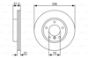 BOSCH 0986479S10 - Fren Diski Ön - Bmw E36-e46