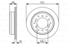 BOSCH 0986479S36 - Fren Diski Arka - Japon Land Cruiser (j9) : Land Cruiser Prado (j12) 03-06