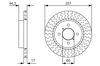 BOSCH 0986479U93 - Fren Diski - Kore A1