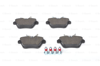 BOSCH 0986494020 - Fren Balatasi Arka - Fiat Alfa Romeo 156, 164, 166 / Lancia K(kappa)