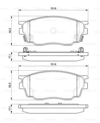 BOSCH 0986494078 - Fren Balatasi Ön - Japon Mazda 6 (gg)