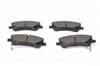 BOSCH 0986494187 - Fren Balatasi Ön - Japon Avensis (t27) : Verso (r2) 09-