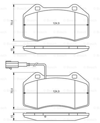 BOSCH 0986494228 - Fren Balatasi Ön - Fiat Punto-g.punto-mito