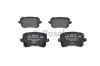 BOSCH 0986494344 - Fren Balatasi Arka - Vw Passat-caddy-golf5-golf6-jetta-a3-leon