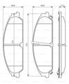 BOSCH 0986494483 - Fren Balatasi Ön - Fiat Chrysler 300 C-lancia Thema