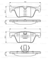 BOSCH 0986494554 - Fren Balatasi Arka - Bmw F20-f20 Lci-f21-f21 Lci-f22-f22 Lci-f23-f23 Lci-f30-f30 Lci-f31-f31 Lci-f34 Gt-f34 Gt Lci-4f32-f32 Lci-f33-f33 Lci-f36-f36 Gran Coupe -f36 Gran Coupe Lci
