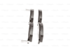 BOSCH 0986494558 - Fren Balatasi Ön - Japon Forester (sh) : Impreza (gd) 2.0 05-07 : Impreza (ge, Gh) 4wd 08-10