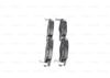 BOSCH 0986494572 - Fren Balatasi Ön - Japon Juke (f15) : Pulsar (c13) 15- : Maxima (a32) 2.0 95-97 : Sx4 (gy) 08-13