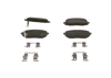 BOSCH 0986494594 - Fren Balatasi Ön - Kore I10/i20/picanto
