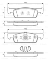BOSCH 0986494661 - Fren Balatasi Ön - Renault Clio Iv/dacia Duster/logan Ii/sandero