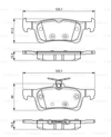 BOSCH 0986494715 - Fren Balatasi - Psa 308 Ii (t9)